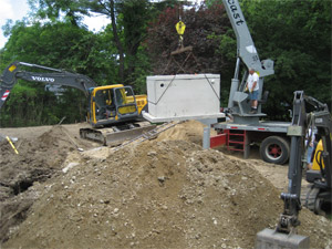 Mounded Septic Construction