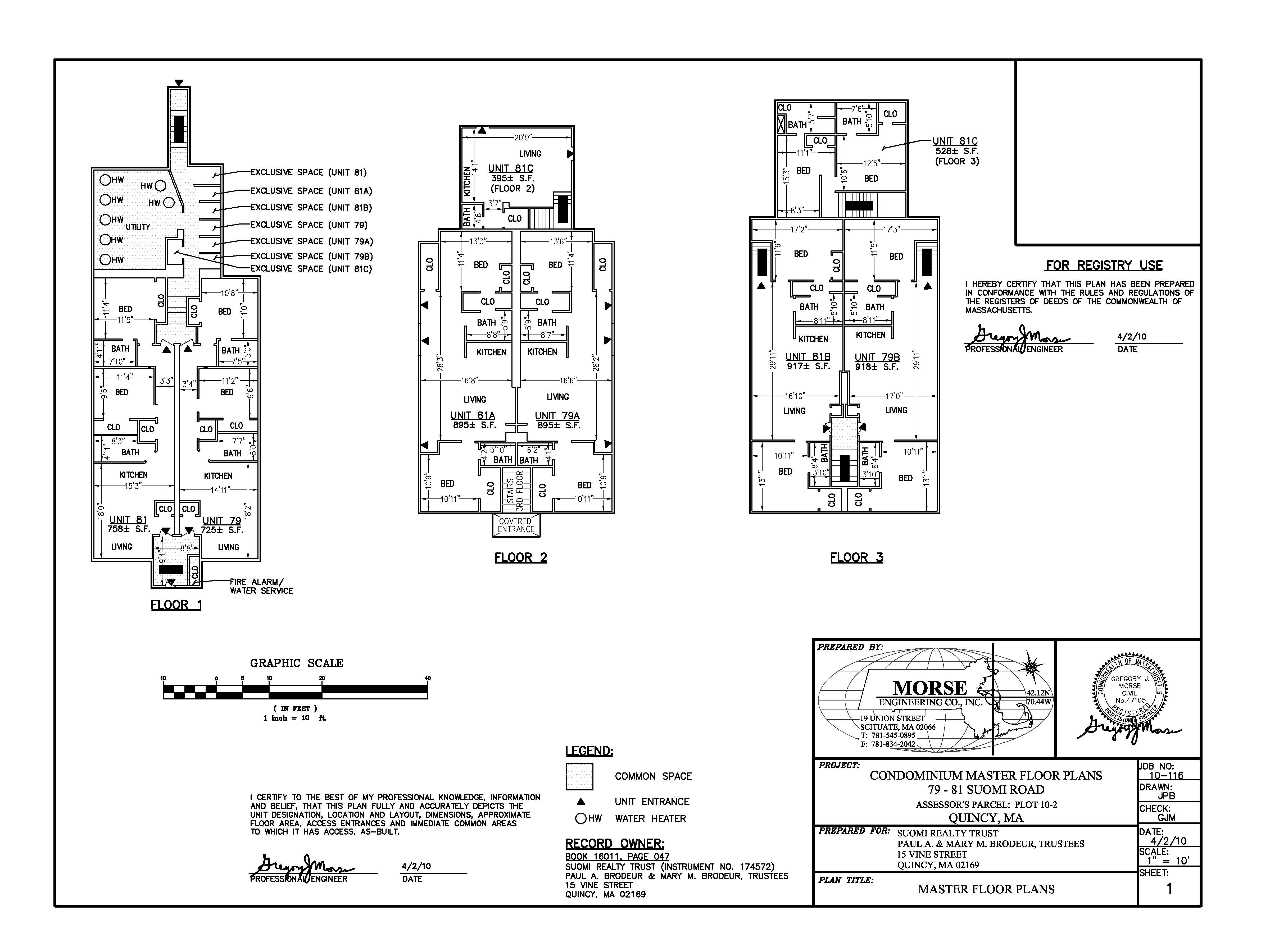 79/81 Suomi Road Condo Site Plans